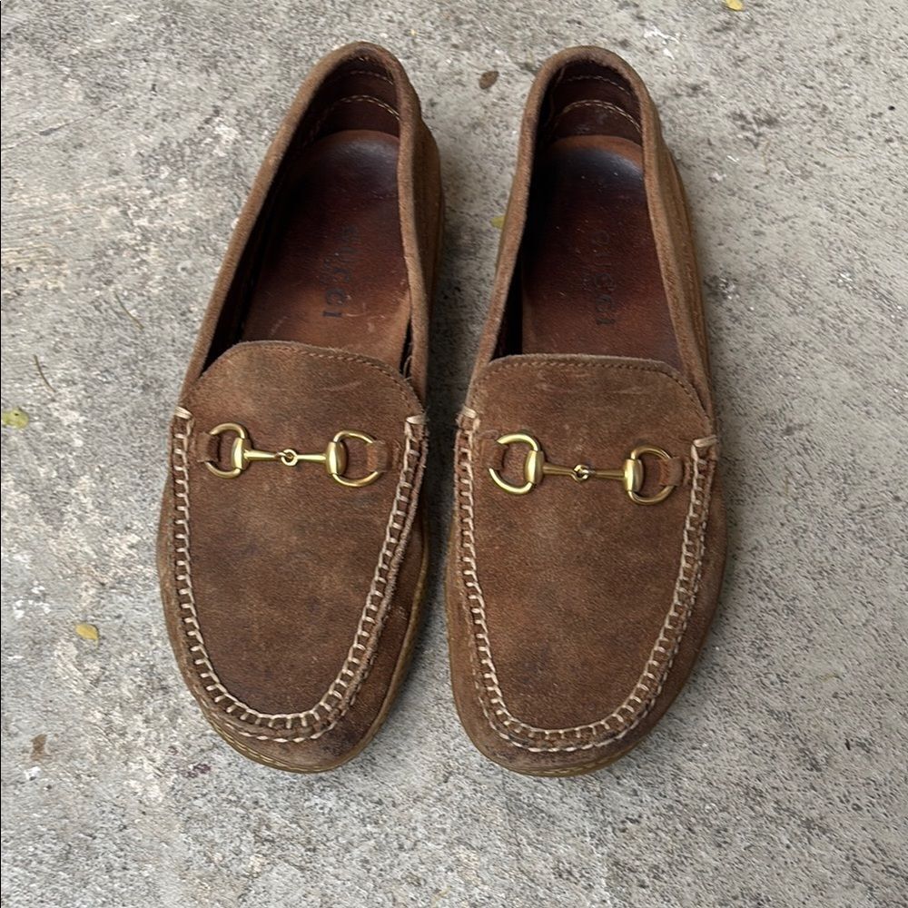 Gucci Suede loafers